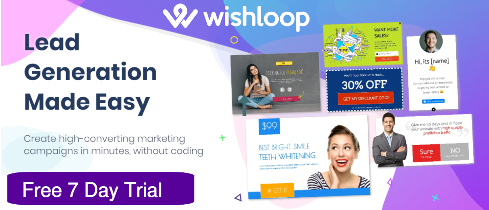 wishloop lead generation software description