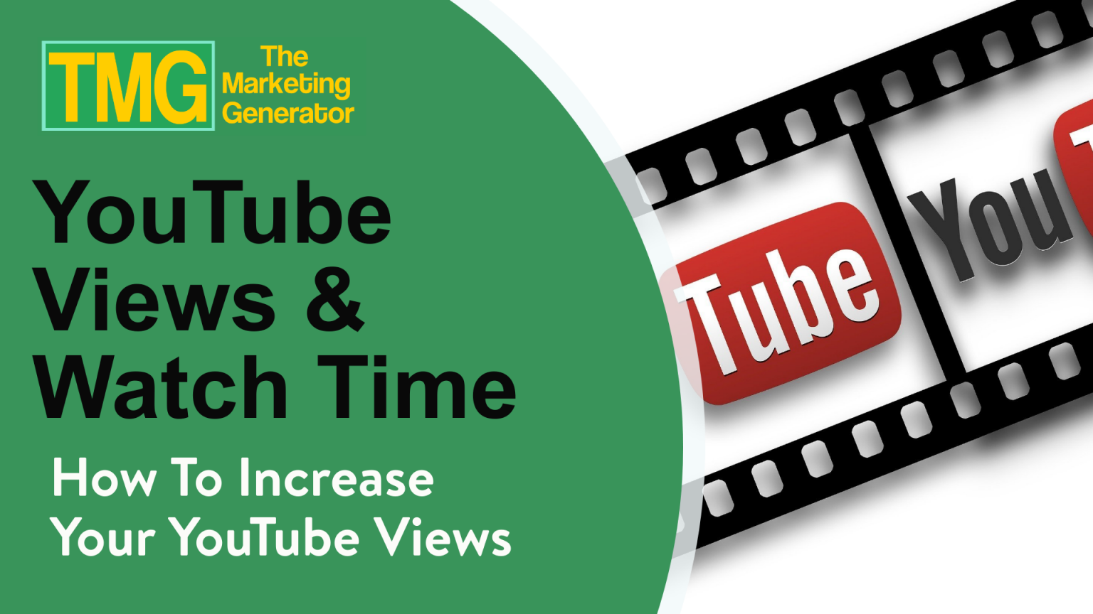 Increase YouTube Views Using The Watch Time Counter The Marketing Generator